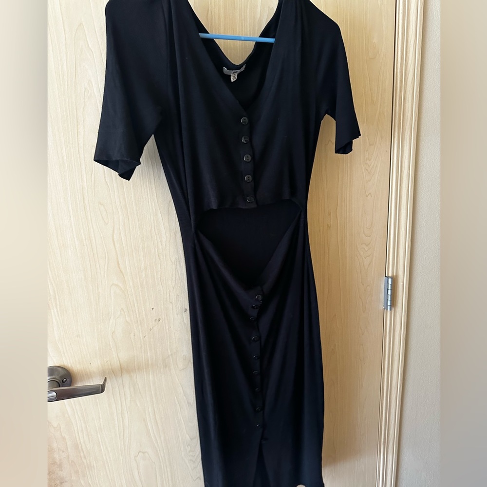 Elegant black everyday dress